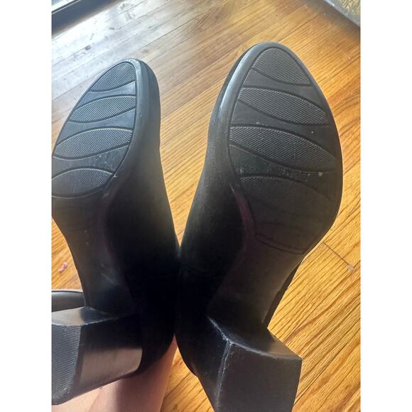 VANELI Suede Slip-On Ankle Booties — Comfort Chic, Women’s Size 9M - Picture 7 of 9